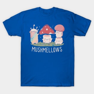 Mushmellows Kawaii Fungi by Tobe Fonseca T-Shirt